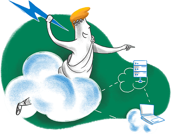 Zoho Deluge About Image